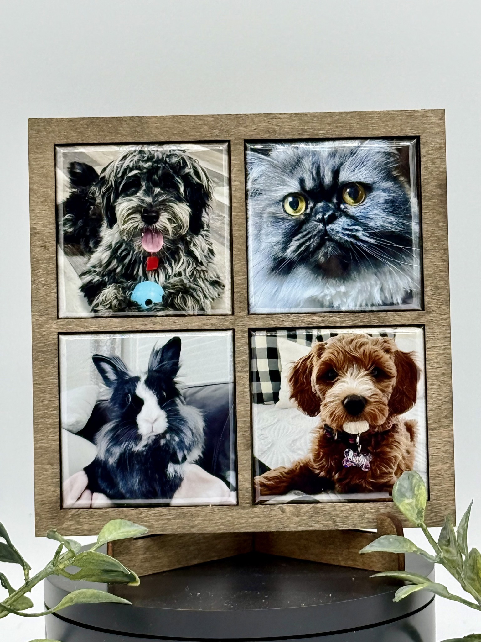 CO2 laser-cut wood frames — 1